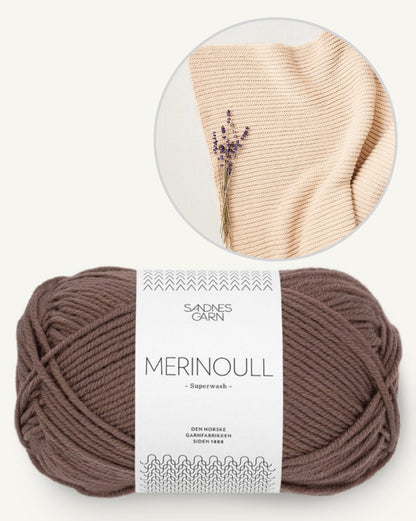 Couverture Billie pour bébé - avec tutoriel gratuit | super douce en laine mérinos de Sandnes Garn