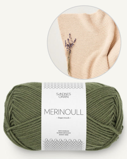 Couverture Billie pour bébé - avec tutoriel gratuit | super douce en laine mérinos de Sandnes Garn