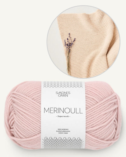 Couverture Billie pour bébé - avec tutoriel gratuit | super douce en laine mérinos de Sandnes Garn