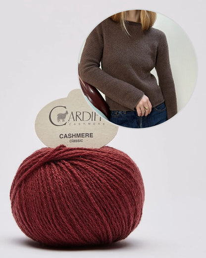 Blouse No. 4 | Casual soft shirt made from Classic Cashmere by Cardiff