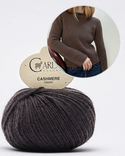 Blouse No. 4 | Casual soft shirt made from Classic Cashmere by Cardiff