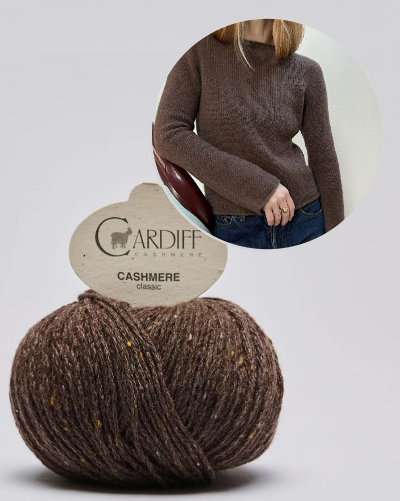 Blouse No. 4 | Casual soft shirt made from Classic Cashmere by Cardiff