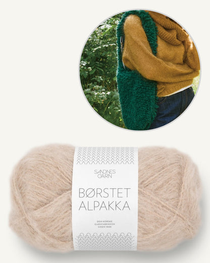 Boho Bag | Crocheted from brushed Alpakka by Sandnes Garn 2507 - DIY