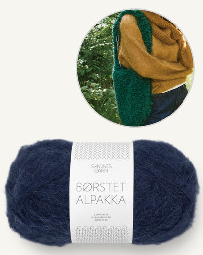 Boho Bag | Crocheted from brushed Alpakka by Sandnes Garn 2507 - DIY