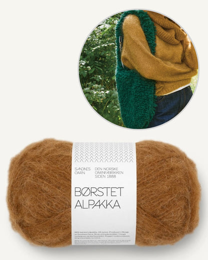 Boho Bag | Crocheted from brushed Alpakka by Sandnes Garn 2507 - DIY