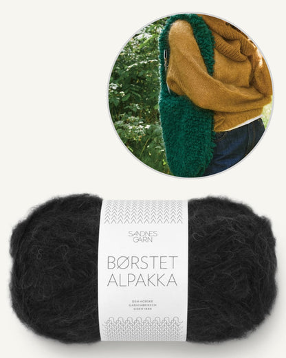 Boho Bag | Crocheted from brushed Alpakka by Sandnes Garn 2507 - DIY