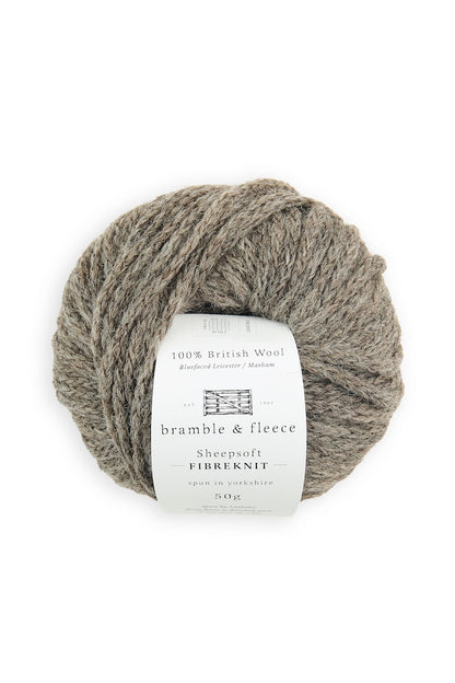 Sheepsoft Fibreknit | tjockt varpgarn av ull från Bluefaced Leicester