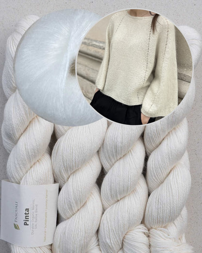 Breath Blouse | delicate A-line from Pinta and Mohair Bliss by Pascuali