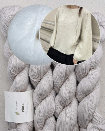 Breath Blouse | delicate A-line from Pinta and Mohair Bliss by Pascuali