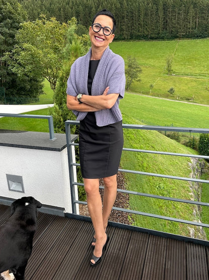 Brienne-vest | superblød og meget elegant, fremstillet af Far fra Woolfolk