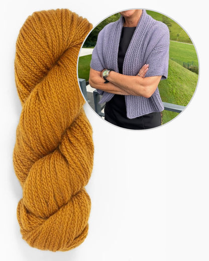 Brienne-vest | superblød og meget elegant, fremstillet af Far fra Woolfolk