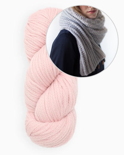 Brosten šalle | vienkāršs Woolfolk Far raksts