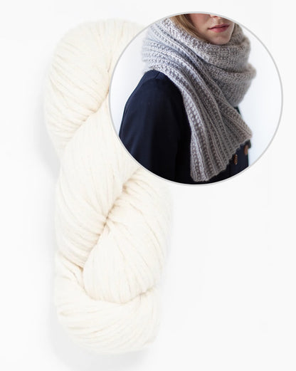 Brosten šalle | vienkāršs Woolfolk Far raksts