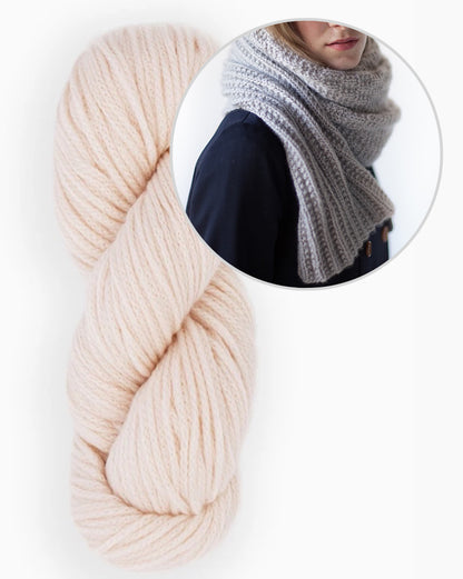 Brosten šalle | vienkāršs Woolfolk Far raksts