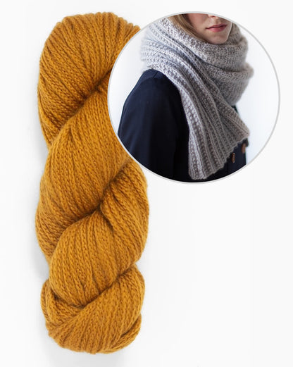 Brosten šalle | vienkāršs Woolfolk Far raksts