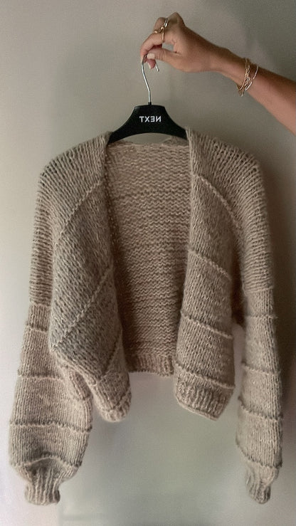 by Onne Chunkline Vest mit Ecopuno Chunky und Silkhair von Lana Grossa 4