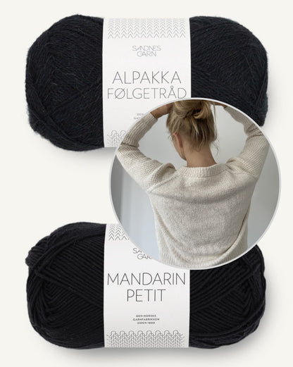 Cabana Sweater | der perfekte Sommerpullover aus Mandarin Petit und Alpakka Folgetrad