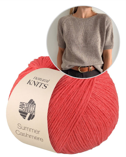 Cabana Tee von Coco Amour Knitwear mit Summer Cashmere von Lana Grossa 10