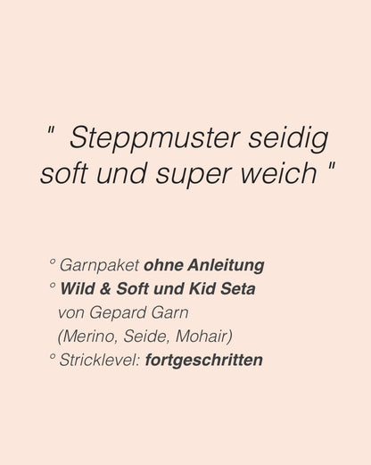 Moreca Knit Chantal Sweater mit Wild & Soft und Kid Seta von Gepard Garn 2