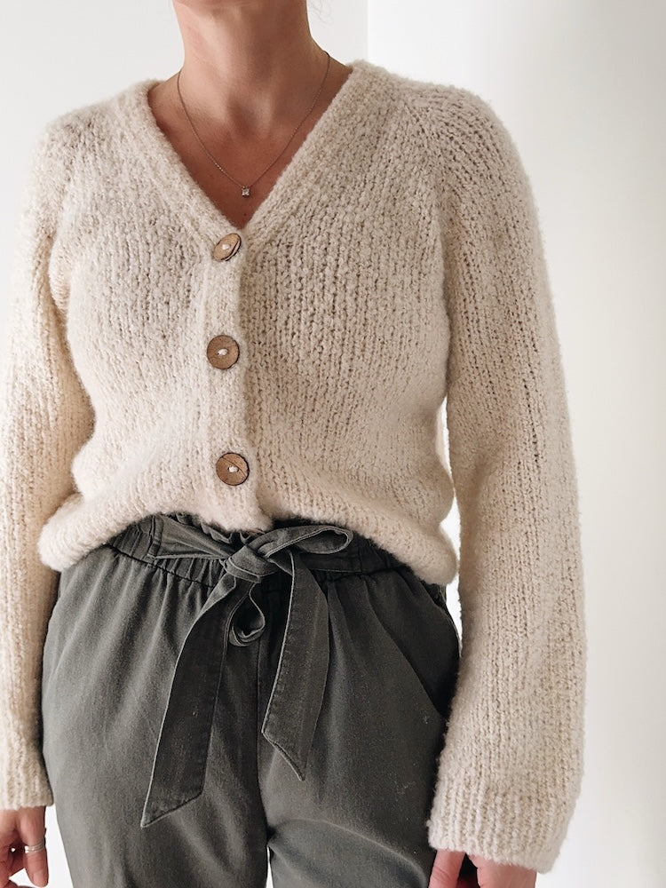 Caidree Teddy Dear Cardigan mit Curly von Cardiff Cashmere 8