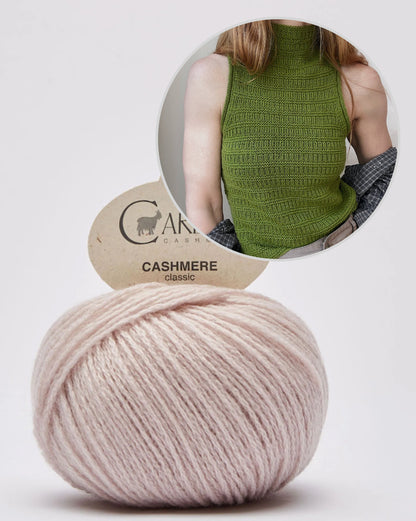 Camisole No. 13 | flattering cashmere top from Classic Cashmere by Cardiff
