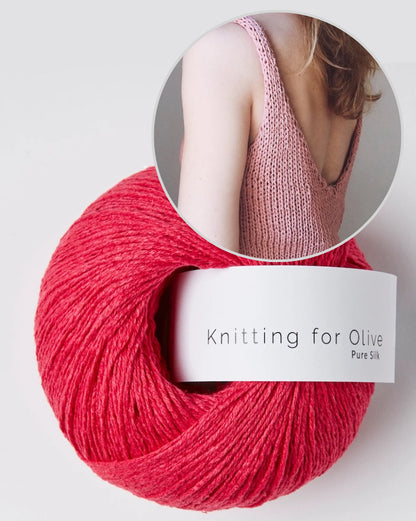Débardeur n° 1 | avec un dos séduisant en Pure Silk de Knitting for Olive