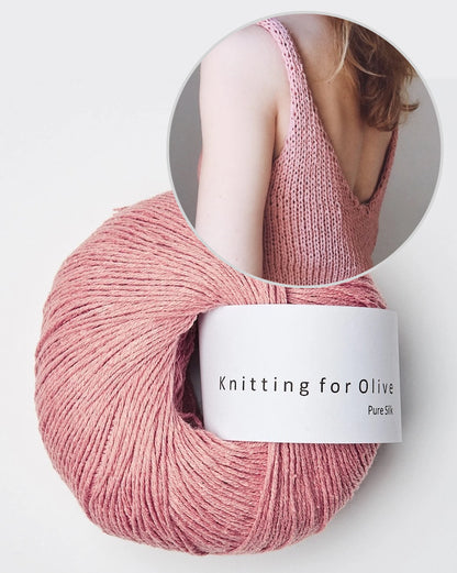Débardeur n° 1 | avec un dos séduisant en Pure Silk de Knitting for Olive