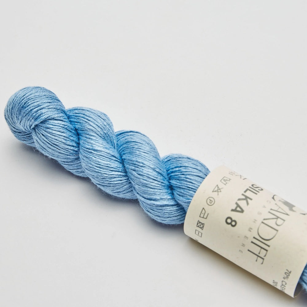 Cardiff Cashmere Silka 8 Farbe azur 03