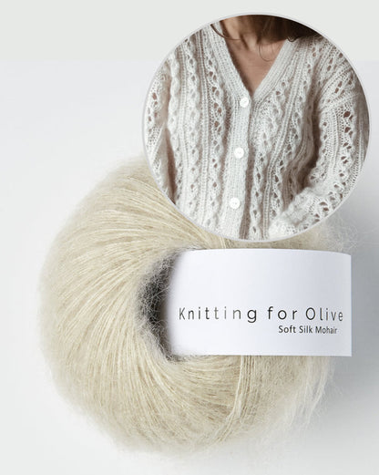 Cardigan No. 6 | delicate cardigan with Soft Silk Mohair from Knitting for Olive
