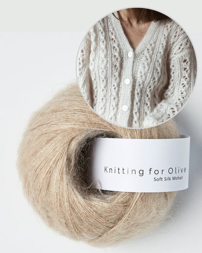Cardigan No. 6 | delicate cardigan with Soft Silk Mohair from Knitting for Olive