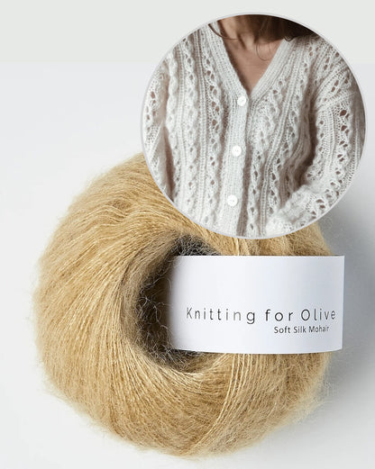 Cardigan No. 6 | delicate cardigan with Soft Silk Mohair from Knitting for Olive