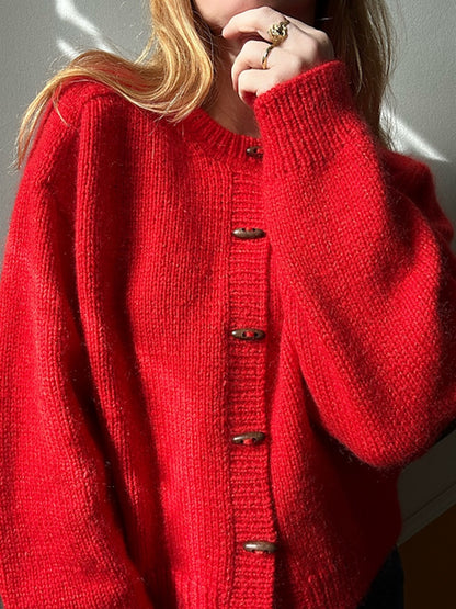 Cardigan No. 9 | klassisch und für jeden Tag aus Woolia und Soft Silk Mohair