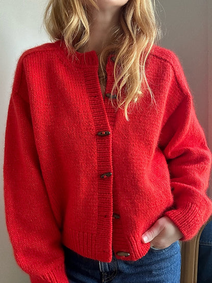 Cardigan No. 9 | klassisch und für jeden Tag aus Woolia und Soft Silk Mohair