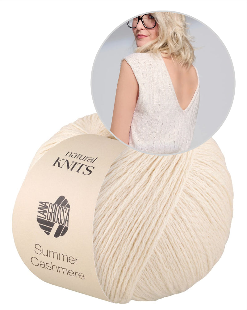 Càs Shirt | casual V-neck from Summer Cashmere by Lana Grossa