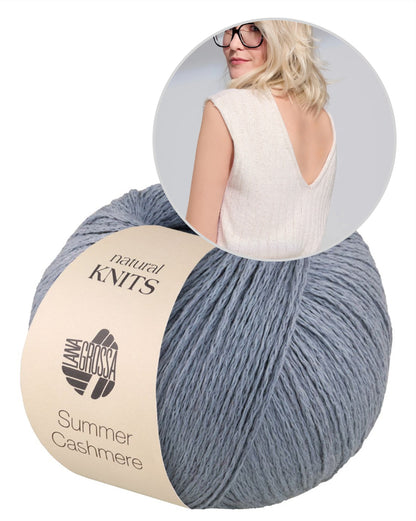 Càs Shirt | casual V-neck from Summer Cashmere by Lana Grossa