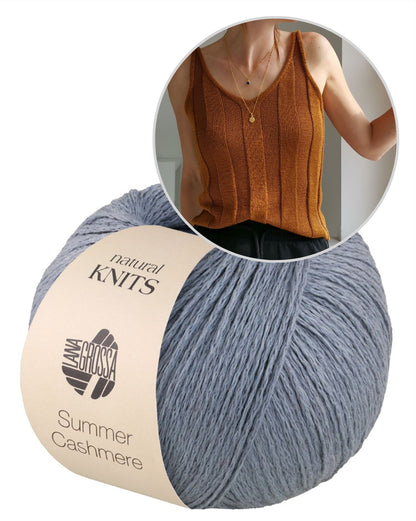 Cécile Top von Paula-m mit Summer Cashmere von Lana Grossa 11