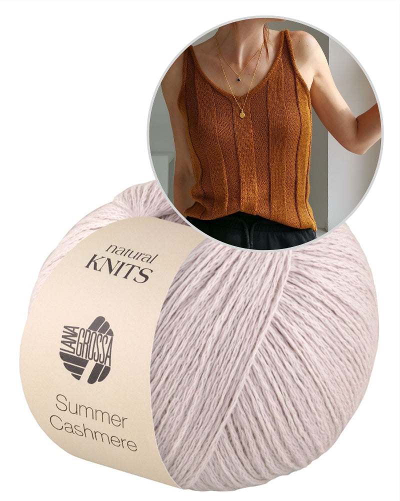 Cécile Top von Paula-m mit Summer Cashmere von Lana Grossa 10