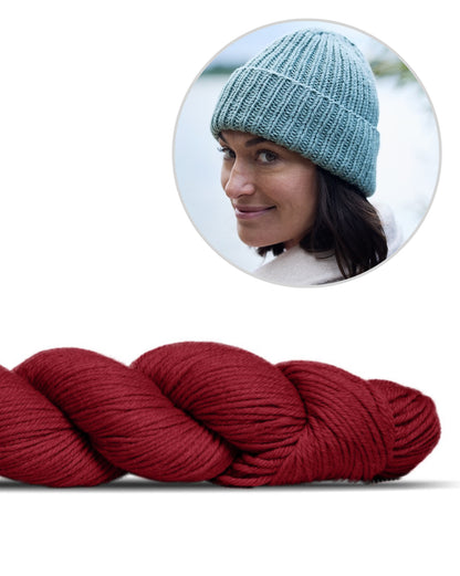Child's Question Hat | super easy with Lovely Merino Treat by Rosy Green Wool