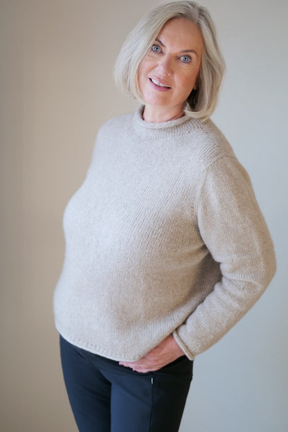 Delizia Sweater | luxueusement sobre en cachemire Delizia de Pascuali