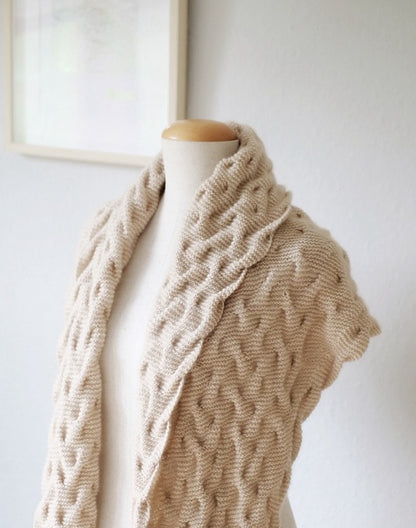 ChrisBerlin Focaccia Shawl mit Bio Cashmere 6/28 von Pascuali 5
