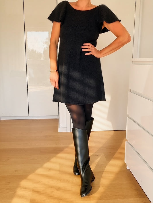 Whisper Dress | seidig zartes Kleid aus Pinta und Mohair Bliss von Pascuali