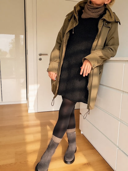 Whisper Dress | seidig zartes Kleid aus Pinta und Mohair Bliss von Pascuali