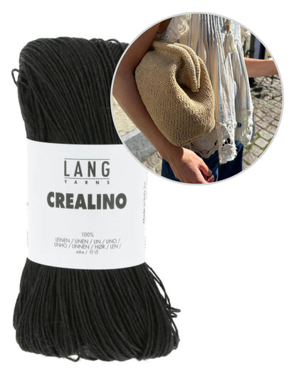 Cleo Clutch von PetiteKnit mit Crealino von Lang Yarns 11