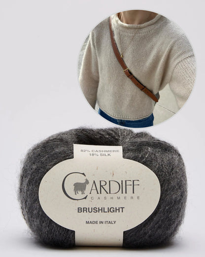 PetiteKnit Cloud Blouse mit Bruschlight von Cardiff Cashmere 8