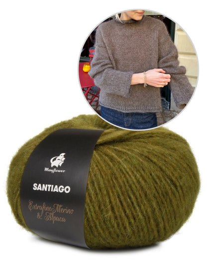 PetiteKnit Cloud Sweater Mayflower Edition mit Santiago 20