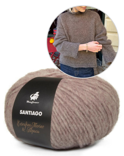 PetiteKnit Cloud Sweater Mayflower Edition mit Santiago 13