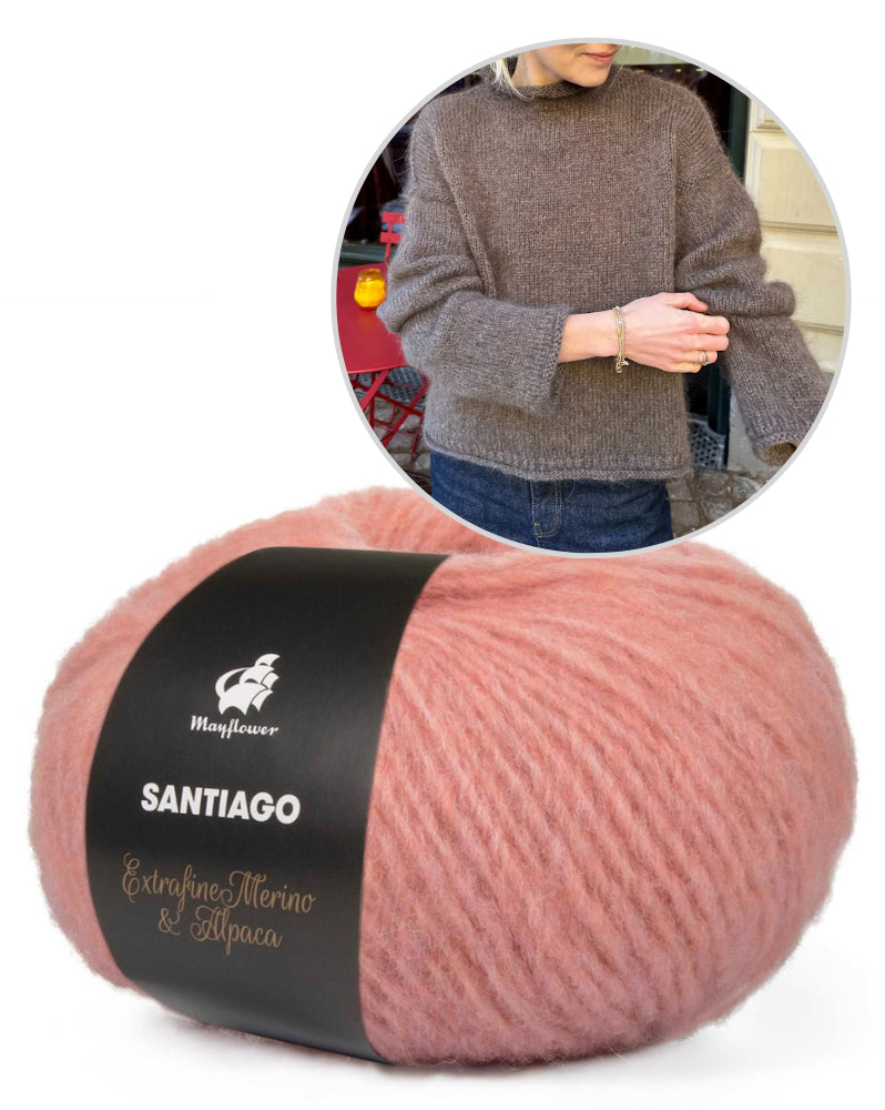 PetiteKnit Cloud Sweater Mayflower Edition mit Santiago 18