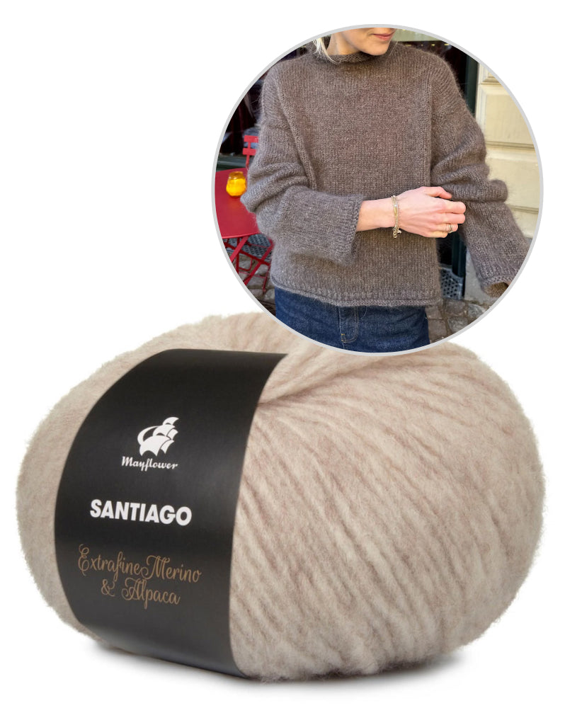 PetiteKnit Cloud Sweater Mayflower Edition mit Santiago 14