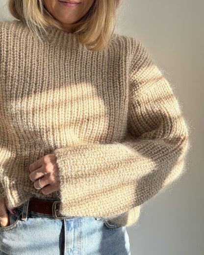 Coco Amour Knitwear Cramond Sweater mit Heavy Merino und Soft Silk Mohair von Knitting for Olive 2