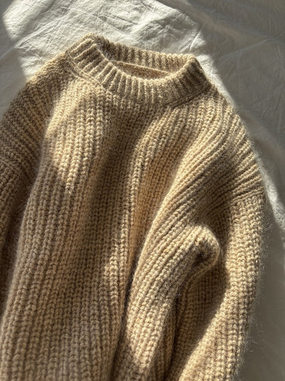 Coco Amour Knitwear Cramond Sweater mit Heavy Merino und Soft Silk Mohair von Knitting for Olive 3